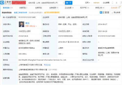 胡曉明退出螞蟻財富 上海金融信息服務(wù)與信息技術(shù)咨詢服務(wù)的行業(yè)影響